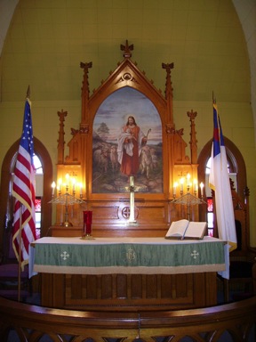 Delafield Church front view